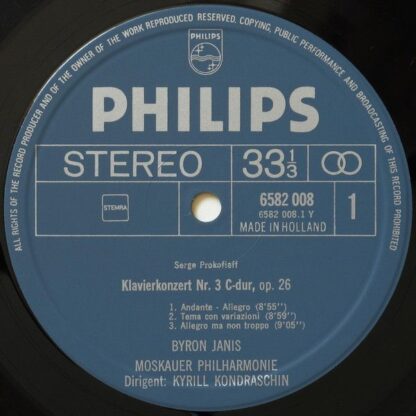 Philips 6582 008 - Sergei Vasilyevich Rachmaninoff, Sergei Proko - Image 3