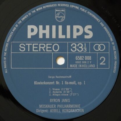 Philips 6582 008 - Sergei Vasilyevich Rachmaninoff, Sergei Proko - Image 4