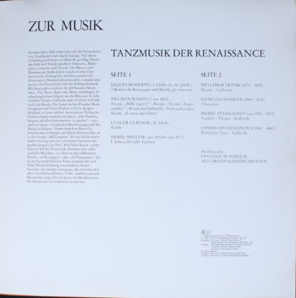 Deutsche Harmonia Mundi HM 806 A - Leonardo da Vinci - Le Figura - Image 6