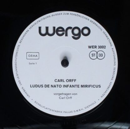 WERGO WER 3007 - Carl Orff - Bairisches Welttheater: Die Bernaue - Image 7