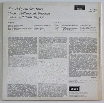 DECCA SXL 6422 - New Philharmonia Orchestra, Richard Bonynge - F - Image 2