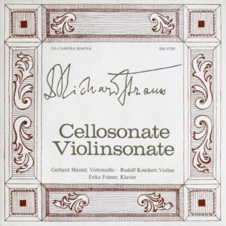 Da Camera Magna SM 93709 - Richard Strauss, Gerhard Mantel, Rudo