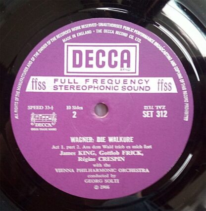 DECCA SET 312-6 - Richard Wagner, Birgit Nilsson, Hans Hotter, R - Image 4