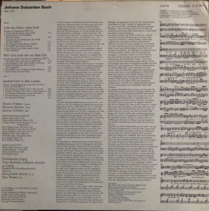 Eterna 8 27 887 - Johann Sebastian Bach, Monika Frimmer, Eberhar - Image 2