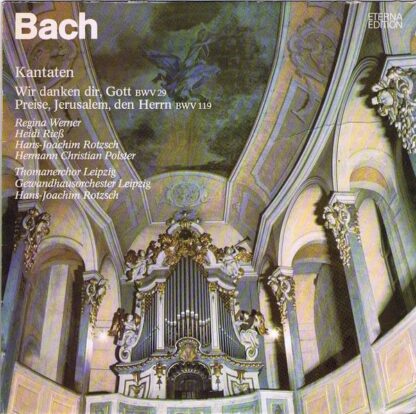 Eterna 8 26 581 - Johann Sebastian Bach, Regina Werner, Heidi Ri