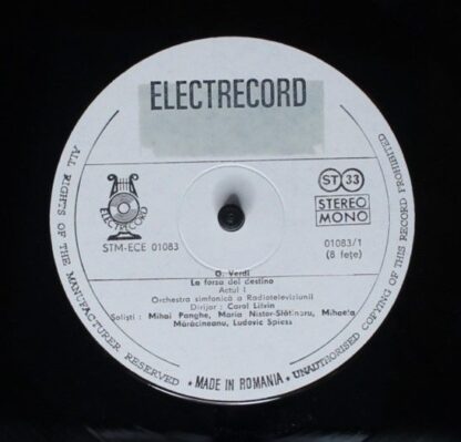 Electrecord STM-ECE 01083, 01084, 01085, 01086 - Giuseppe Verdi - Image 7