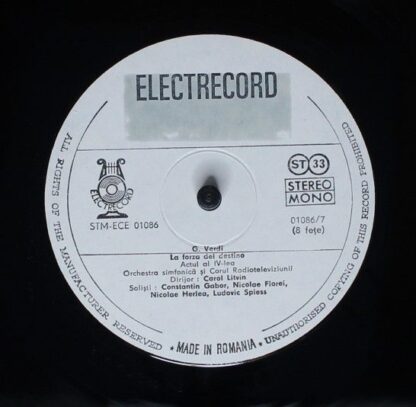 Electrecord STM-ECE 01083, 01084, 01085, 01086 - Giuseppe Verdi - Image 13