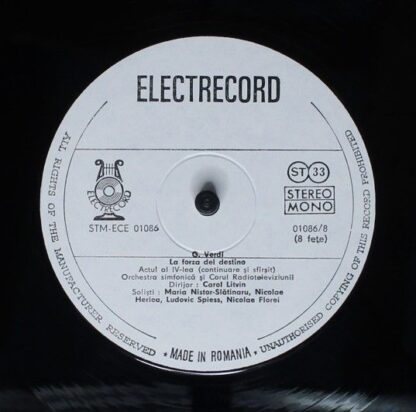 Electrecord STM-ECE 01083, 01084, 01085, 01086 - Giuseppe Verdi - Image 14