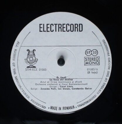 Electrecord STM-ECE 01083, 01084, 01085, 01086 - Giuseppe Verdi - Image 12
