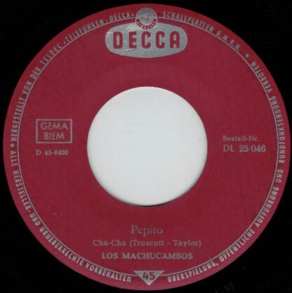 DECCA DL 25 046 - Los Machucambos - Pepito - Image 3