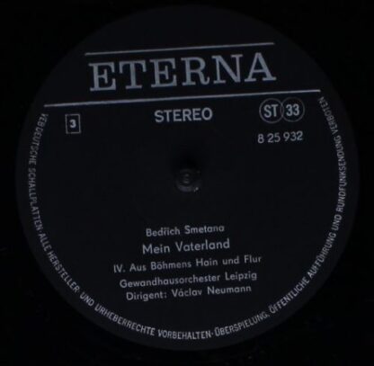 Eterna 8 25 931-932 - Bedřich Smetana, Gewandhausorchester Leipz - Image 7