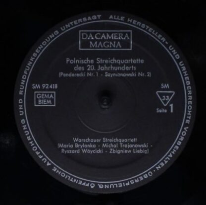 Da Camera Magna SM 92418 - Witold Lutoslawski, Krzysztof Pendere - Image 3