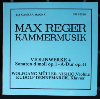 Da Camera Magna SM 93320 - Max Reger, Wolfgang Müller-Nishio, Ru