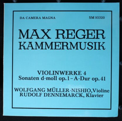 Da Camera Magna SM 93320 - Max Reger, Wolfgang Müller-Nishio, Ru