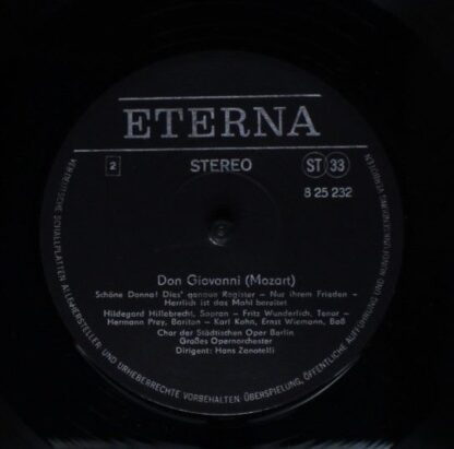 Eterna 8 25 232 - Wolfgang Amadeus Mozart - Don Giovanni - Image 4
