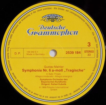 Deutsche Grammophon 413 528-1 G X2 - Gustav Mahler, Symphonie-Or - Image 7