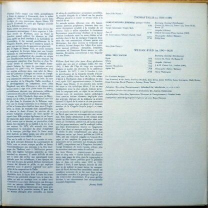 Archiv Produktion 2533 113 - Thomas Tallis, William Byrd, Pro Ca - Image 6