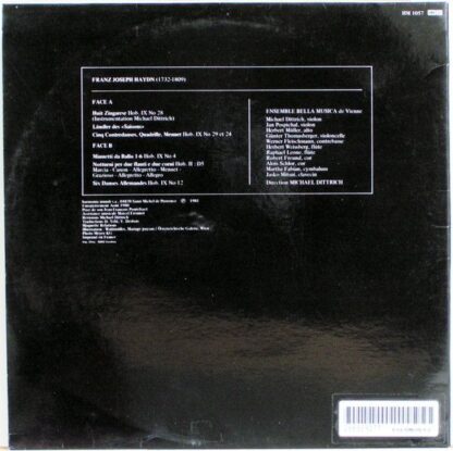 harmonia mundi France HM 1057 - Joseph Haydn, Ensemble Bella Mus - Image 2