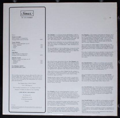 Simax PS 1016 - Guy Dangain, Jens Harald Bratlie, Trygve Madsen, - Image 4