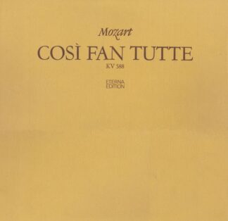 Eterna 8 26 885–887 - Wolfgang Amadeus Mozart - Così Fan Tutte (