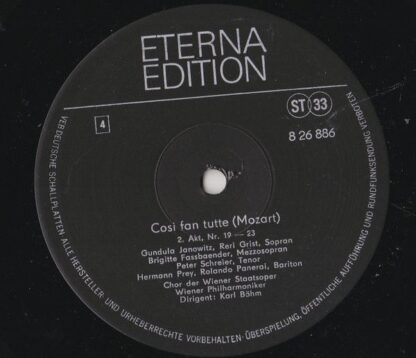Eterna 8 26 885–887 - Wolfgang Amadeus Mozart - Così Fan Tutte ( - Image 6