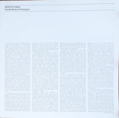 DECCA 6.43327 AZ - Claudio Monteverdi, The Consort Of Musicke, A - Image 4