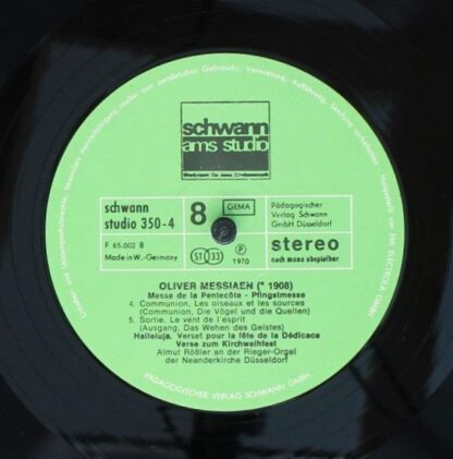Schwann AMS Studio ams-studio 350/1-7 - Olivier Messiaen, Almut - Image 12