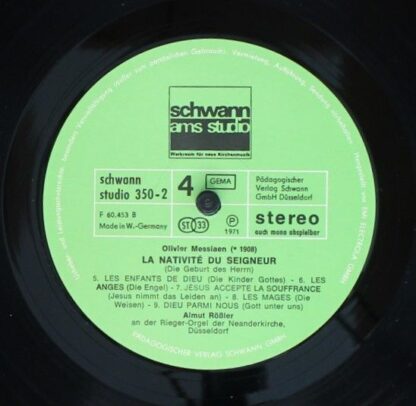Schwann AMS Studio ams-studio 350/1-7 - Olivier Messiaen, Almut - Image 8