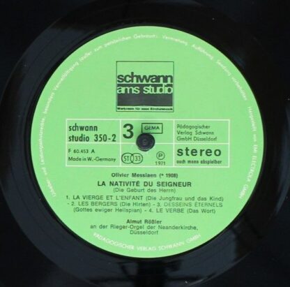 Schwann AMS Studio ams-studio 350/1-7 - Olivier Messiaen, Almut - Image 7