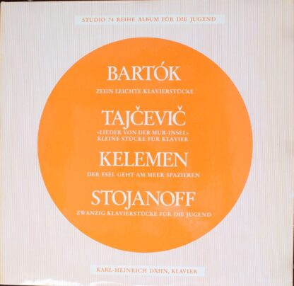 Studio 74 (3) ST745 - Béla Bartók,Marko Tajčević,Milko Kelemen,W