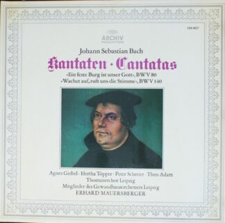 Archiv Produktion 198 407 - Johann Sebastian Bach, Agnes Giebel,