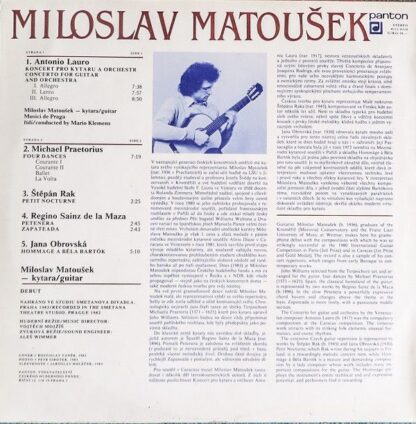 Panton 8111 0318 - Miloslav Matoušek, Antonio Lauro, Michael Pra - Image 2