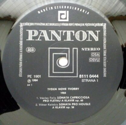 Panton 8111 0444 - Václav Felix,Viktor Kalabis,Štěpán Rak,Jan F. - Image 3