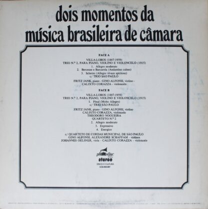 Phonodisc 0-33-404-007 - Heitor Villa-Lobos, Ascendino Theodoro - Image 2