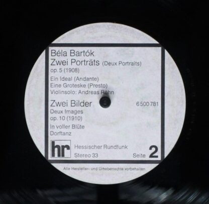 Hessischer Rundfunk 6 500 781 - Béla Bartók, Radio-Sinfonie-Orch - Image 4