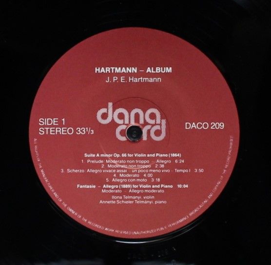 danacord DACO 209 - Johan Peter Emilius Hartmann - Hartmann Albu - Image 3