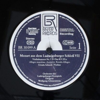 Bayer Records BR 30 099 - Wolfgang Amadeus Mozart, Ursula Schoch - Image 5