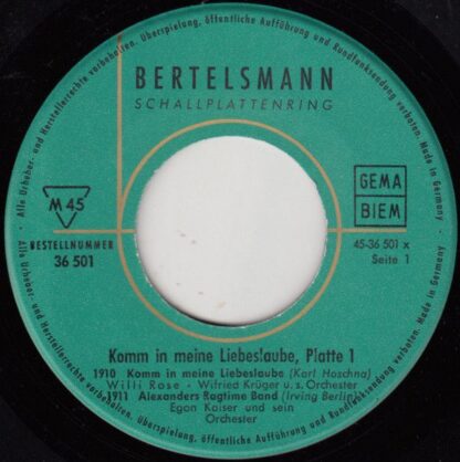 Bertelsmann Schallplattenring 36 501 - Various - Die Schönsten S - Image 3