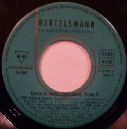 Bertelsmann Schallplattenring 36 509 - Various - Die Schönsten S - Image 4