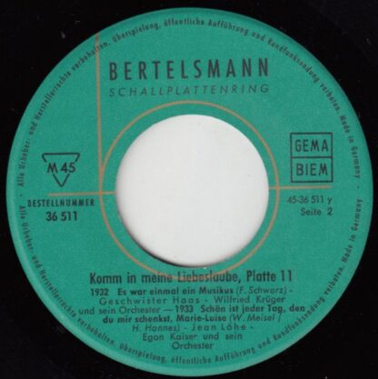 Bertelsmann Schallplattenring 36 511 - Various - Die Schönsten S - Image 4