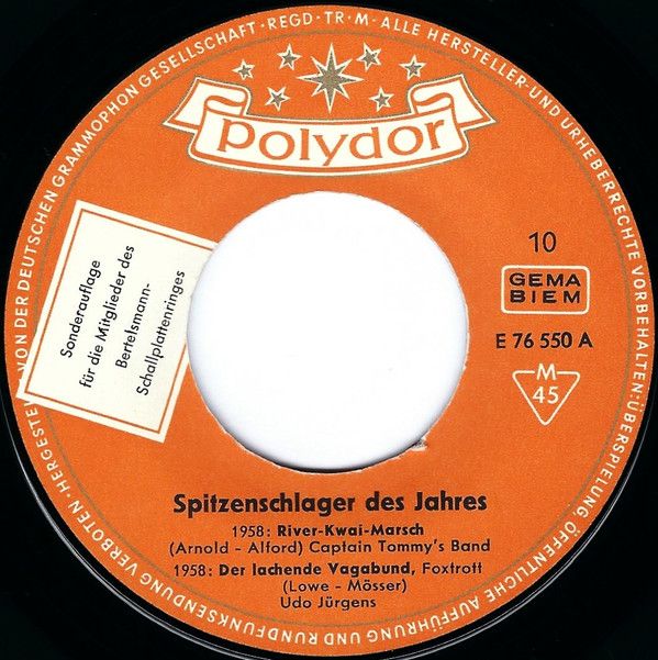 Polydor E 76 550 - Various - Die Schönsten Schlager Der Letzten - Image 3
