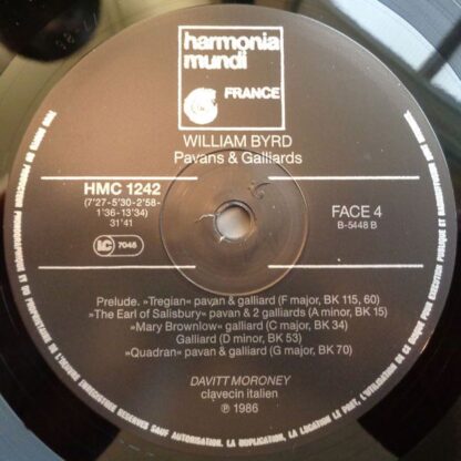 harmonia mundi France HMC 1241.42 - William Byrd, Davitt Moroney - Image 6