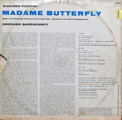 Columbia STC 80632 - Giacomo Puccini, Pilar Lorengar, Sieglinde - Image 2
