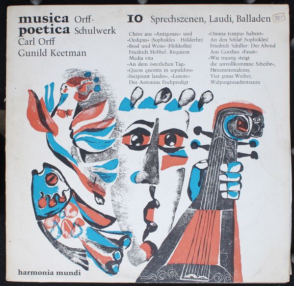 Harmonia Mundi HMS 30 659 - Carl Orff, Gunild Keetman - Musica P