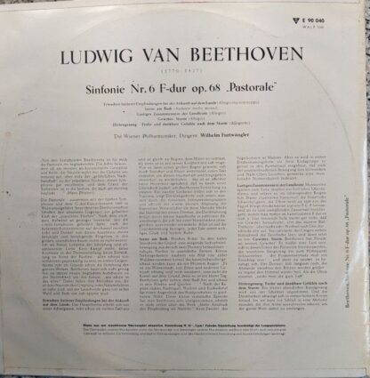 Electrola E 90 040 - Wilhelm Furtwängler, Ludwig van Beethoven, - Image 3