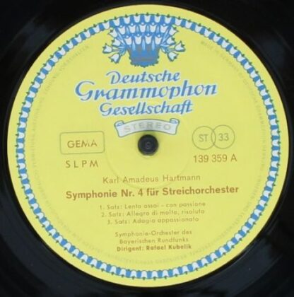Deutsche Grammophon 139 359 SLPM - Karl Amadeus Hartmann, Sympho - Image 3