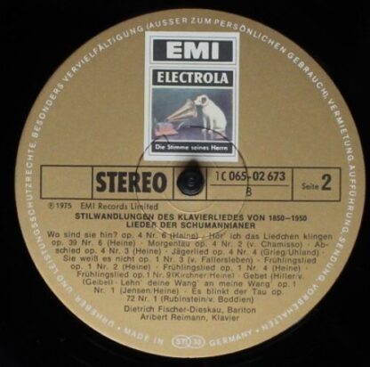 His Master's Voice 1C 065-02 673 - Dietrich Fischer-Dieskau, Ari - Image 6