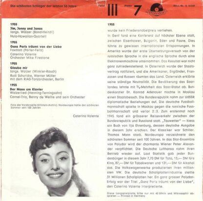 Polydor E 76 547 - Various - Die Schönsten Schlager Der Letzten - Image 2