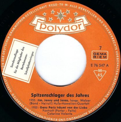 Polydor E 76 547 - Various - Die Schönsten Schlager Der Letzten - Image 3