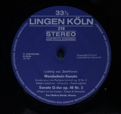 Lingen Köln 218 - Konzerte Sonaten Romanzen - Image 6
